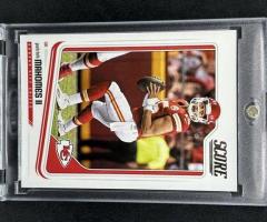 Patrick Mahomes RARE ROOKIE RC INVESTMENT CARD SSP PANINI SCORE CHIEFS