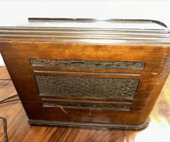 1936 Silvertone Radio Model 4763 tube radio, parts/as is, untested