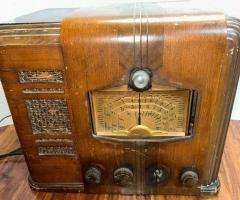 1936 Silvertone Radio Model 4763 tube radio, parts/as is, untested