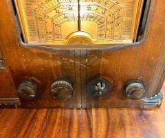 1936 Silvertone Radio Model 4763 tube radio, parts/as is, untested